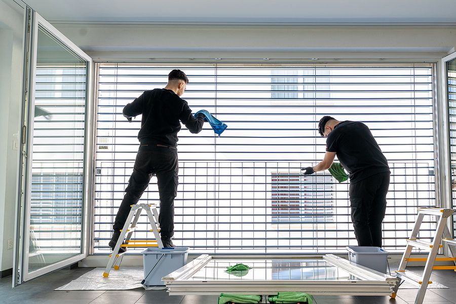commercial blinds cleaning in NE Philadelphia